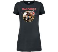 Amplified Trooper Maglietta Vestito Iron Maiden Donna (GD2151)
