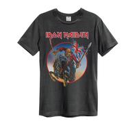 Amplified Trooper on Steed Maglietta Iron Maiden Adulto Unisex (GD126)