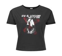 Amplified Under My Boots Maglietta Corta Avril Lavigne Donna (GD4324)