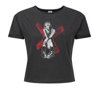 Amplified Under My Skin Maglietta Corta Avril Lavigne Donna (GD4316)