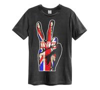 Amplified Union Jack Hand Maglietta The Who Adulto Unisex (GD1354)