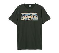 Amplified Unisex Adult Camo Logo Oasis T-Shirt XL Charcoal