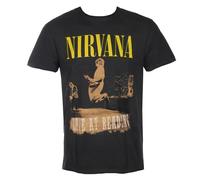 Amplified Unisex Adult Live At Reading Nirvana T-Shirt XL Charcoal
