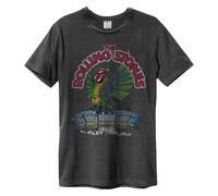 Amplified Unisex Adult US 1972 The Rolling Stones T-Shirt M Charcoal
