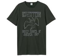 Amplified USA Tour 1977 Maglietta Led Zeppelin Adulto Unisex (GD1500)