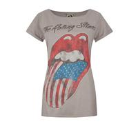 Amplified USA Tour 2 Maglietta The Rolling Stones Donna (NS6270)