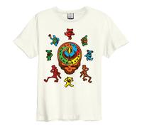 Amplified We Are Everywhere Maglietta Grateful Dead Adulto Unisex (S) (Bianco Vi