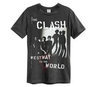 Amplified Westway To The World Maglietta The Clash Adulto Unisex (GD1346)
