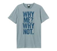 Amplified Why Me Maglietta Liam Gallagher Adulto Unisex (GD644)