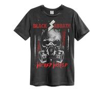 Amplified Wicked World Maglietta Black Sabbath Adulto Unisex (GD1518)