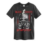 Amplified Wicked World Maglietta Black Sabbath Adulto Unisex (GD240)