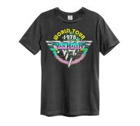 Amplified World Tour 78 Maglietta Van Halen Adulto Unisex (GD1323)