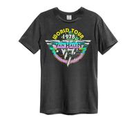 Amplified World Tour 78 Maglietta Van Halen Adulto Unisex (GD775)