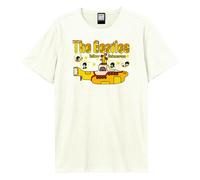 Amplified Yellow Submarine Bubbles Maglietta The Beatles Adulto Unisex (GD2128)