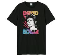 Amplified Ziggy Ombre Stardust Maglietta David Bowie Adulto Unisex (GD3591)
