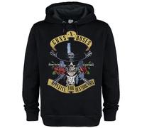 AmplifiedTophat Skull Felpa con Cappuccio Guns N Roses Adulto Unisex (GD4059)