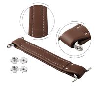 Amplify Your Suono Con Marrone Pelle Manico for Chitarra Amplificatore E Casse