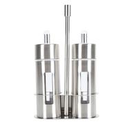 Ampolla per Olio e Aceto, Bottiglia per Condimento in Acciaio Inossidabile Bottiglia per Olio Ingredienti Grossolani Tavolo da Pranzo Bottiglia di Vino Contenitore per Condimenti