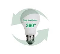 Ampoule LED standard 360 8W (Eq. 65W) E27 4200K