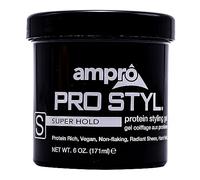 Ampro 175 ml Pro-Styl Gel Tenuta Forte alle Proteine Percentuale di Prodotto in Omaggio