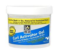Ampro Long-Aid Activator Gel - arricchito con aloe vera, proteina, e vitamina B Complex - Brings Essential Moisture to Strands - Defines Your Natural Curls - Regular - 32 oz