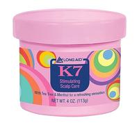 Ampro Long-Aid K7 Balsamo stimolante per il cuoio capelluto - Nutre il cuoio capelluto secco - Sensazione rinfrescante al mentolo - 113 g
