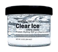Ampro Pro Styl Clear Ice Protein Styling Gel, Ultra Hold, 10 oz. by AmPro