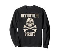 Amputato Divertente Pirata accidentale Felpa