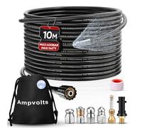 Ampvolts Sonda Sturatubi per Idropulitrice 10 m, 5 Ugelli