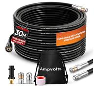 Ampvolts Sonda Sturatubi per Idropulitrice 30 m per Karcher K2-K7