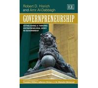 Amr Al-Dabbagh Robert D. Hisrich Governpreneurship (Copertina rigida)