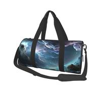 AMREWQYL 3D Graphics Universo Spazio stampato Borsa da viaggio Borsa da viaggio Casual