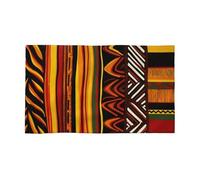 AMREWQYL Asciugamano da bagno africano stampato a righe 69,8 x 40,6 cm