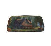 AMREWQYL House by The Lake - Astuccio in pelle 3D con cerniera