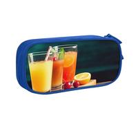 AMREWQYL Juice on the wood board stampato pencase Pencil Bag Stationery Storage box