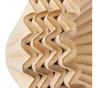 AMRISBTYS Set di filtri in ceramica per origami da versare sopra in porcellana fine, per casa, bar, ristorante, campeggio, 450 ml (carta filtro origami, 50 pezzi)