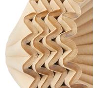 AMRISBTYS Set di filtri in ceramica per origami da versare sopra in porcellana fine, per casa, bar, ristorante, campeggio, 450 ml (carta filtro origami, 50 pezzi)