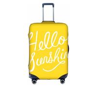 Amrole Copertura per valigia, protezione per bagagli, adatta per bagagli da 45,7 a 76,7 cm, con simpatico colibrì, Buon Ciao Sunshine, XL