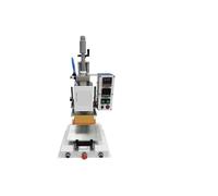 AMRTTWY Macchina per Stampa a Caldo, Goffratura Automatica della Pelle con Macchina per Stampa A Caldo Logo per Scatole di Scarpe Marcatura del Legno Rientranza Carta in Plastica(01S)