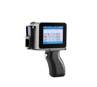 AMRTTWY Stampante portatile. 12,7 mm mini stampante logo QR Codice di scadenza Data di scadenza portatile box bottiglia di cartone portatile .Ufficio domestico(Printer with prenium cartridge)