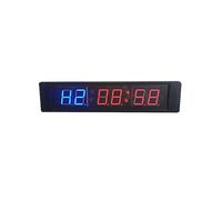 AMRTTWY Timer, 2pcs Countdown, LED Wall Clock Timer Large Room Sports Digital Gym Boxing Swimming Training