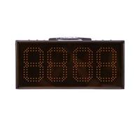 AMRTTWY Timer, Tabellone Segnapunti Elettronico Digitale A LED per Calcio Pallavolo, Tavolo Portatile Alimentato A Batteria, Timer per Il Conto alla Rovescia E per Bambini(Double Side)