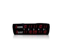 AMRTTWY Timer, Tabellone Segnapunti Elettronico Multisport per Interni, Telecomando Digitale, Ping-Pong, Ping-Pan, Timer da Gioco, Supporto Superiore E Parete