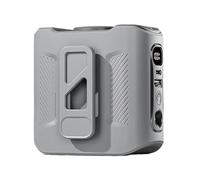 AMRTTWY Ventilatore portatile, Ventilatore Portatile Con Clip Da Cintura E Display Digitale, Ricaricabile Tramite USB, For Il Lavoro All'aperto E Il Campeggio.(Gray)