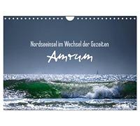 Amrum - Nordseeinsel im Wechsel der Gezeiten (Wandkalender 2026 DIN A4 quer), CALVENDO Monatskalender: Monatskalender mit Bildern von der Nordseeinsel Amrum.