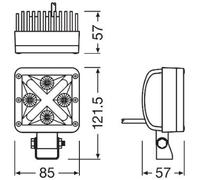 ams-OSRAM LEDDL101-SP Faro da lavoro