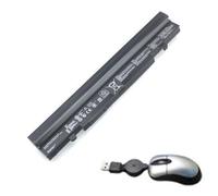 amsahr A42-U46-05 Ersatz Batteria per Asus A42-U46, U46E, U56 (5200 mAh/74 Wh, 14,4 V, 8 -Cells) - Umfassen Mini Optische Maus Schwarz
