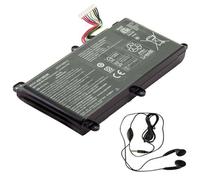 Amsahr - Batteria di ricambio 14,8 V 88,8 W6000 mAh con auricolare stereo per Acer AS15B3N/Predator 15 G9-591-731D/17 G9-792