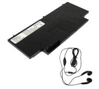 Amsahr BP225 - 03 4 Cell 3600 mAh batteria di ricambio per Fujitsu BP225