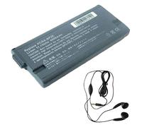 Amsahr bp2e-03 6 cell 4400 mAh batteria sostitutiva per Sony BP2E, GR3BP, GR5BP, Gr5, GR7 F, GR9, GR90P